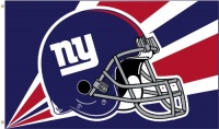 NFL New York Giants 3-by-5 Foot Helmet Flag