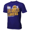 NBA Los Angeles Lakers Youth 8-20 Short Sleeve T-Shirt Stacked Extreme