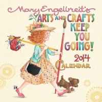 Mary Engelbreit 2014 Mini Wall Calendar: Arts and Crafts Keep You Going