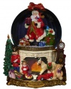 Christopher Radko 'Home for the Holidays' 100mm Regal Santa Snowglobe