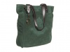 LAUREN Ralph Lauren Putnum Suede N/S Tote (Dark Emerald)