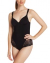 Simone Perele Women's Caressence Control Bodysuit with 3D Plunge bra