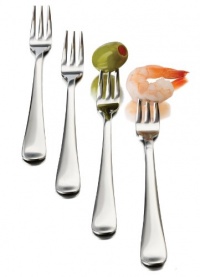 Libbey Just Tasting Appetizer Fork, 12-Piece