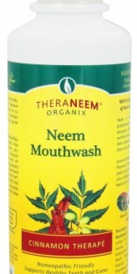 Theraneem Organix, Neem Mouthwash, Cinnamon Therape, 16 Ounce