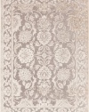 Surya BSL7211-76106 Floral Traditional Area Rug, 7-Feet 6-Inch by 10-Feet 6-Inch, Gray