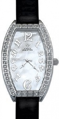 Aqua Master Ladies' Oval Diamond Watch, 0.80 ctw