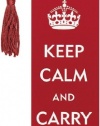 Keep Calm and Carry On Beaded Bookmark