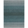 Calvin Klein Home GLO01 CK206 Linear Glow Rectangle Handmade Rug, 5.3 by 7.5-Inch, Aqua