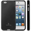 Caseology Matte Finish Slim Fit Flexible Hybrid TPU Case for Apple iPhone 5 (Matte Black)