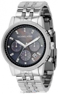 Michael Kors Bracelet Black Mother-of-Pearl Dial Women's Watch #MK5021