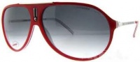 New Carrera Hot/S 6DC Red-White-Palladium/Gray Gradient 64mm Sunglasses