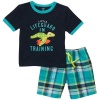 Carter's Infant Woven Knit Set - Teal-12 Months