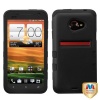 MYBAT HTCEVO4GLHPCTUFFSO001NP Premium TUFF Case for HTC EVO 4G LTE - 1 Pack - Retail Packaging - Black