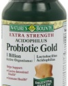 Natures Bounty acidophilus extra strength probiotic gold Tablets 60