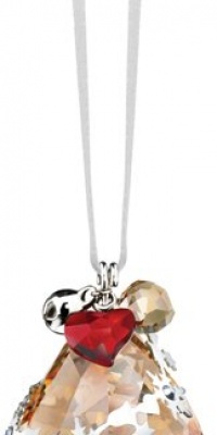 Swarovski Crystal Golden Shadow Christmas Ornament