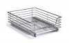 Household Essentials Extra-Deep Sliding Cabinet Organizer, Chrome, 14-1/2-Inch