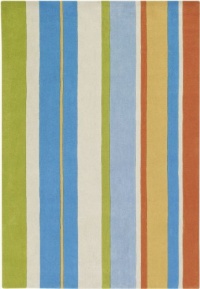 Area Rug 8x10 Rectangle Kids Lime Color - Surya Chic Rug from RugPal