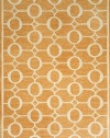 Liora Manne Spello Arabesque Rug, 7-Feet 6-Inch by 9-Feet 6-Inch, Orange