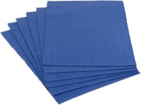 DII Everyday Basic Placemat Set of 6, Blueberry