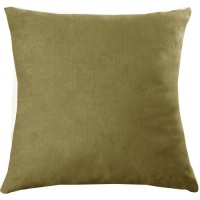 Maytex Piped Suede Pillow, Sage