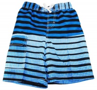 Nautica Kid Boys 8-20 Blue Dots Pull-On Swim Shorts/Swimwear/Swim Trunks