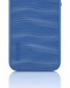 Belkin Grip Graphix Silicone Sleeve for iPhone 4 - Vivid Blue/Clear