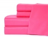 Steve Madden Microfiber Sheet Set, Full, Fuchsia