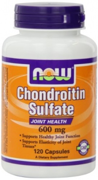 NOW Foods Chondroitin Sulfate 600mg, 120 Capsules