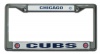 MLB Chicago Cubs Chrome License Plate Frame