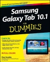 Samsung Galaxy Tab 10.1 For Dummies