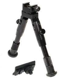 UTG Bipod, SWAT/Combat Profile, Adjustable Height