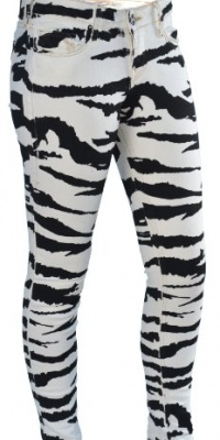 True Religion Brand Jeans Women's Halle Safari Zebra Tiger Pants-24