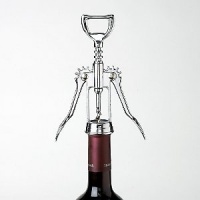 Wine Enthusiast Chrome Wing Style Corkscrew