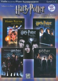 Harry Potter, Instrumental Solos for Violin/Piano Accompaniment (Movies 1-5) (Pop Instrumental Solo)