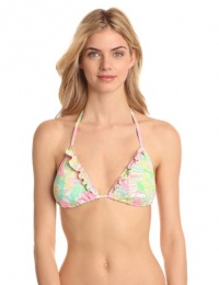 Lilly Pulitzer Women's Boardwalk Bikini, Multi Mini Chin Chin, Small