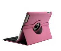 Aduro ROTATA 360 Degrees Rotating Stand Case for Apple iPad 2, iPad 3, New iPad (Pink) Retail Packaging