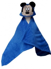 Mickey Mouse Face Toddler Hooded Character Snugglie Blanket Robe for boys (One Size)