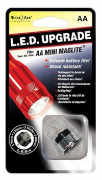 Nite Ize LRB-07 3-LED Bulb Upgrade/Replacement for AA Mini Flashlight