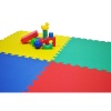 eWonderWorld 24 X 24 X~9/16 Extra Thick Rainbow Play Mats (Set of 4)