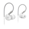 MEElectronics Sport-Fi M6 Noise-Isolating In-Ear Headphones with Memory Wire (White)