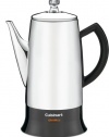 Cuisinart PRC-12 Classic 12-Cup Stainless-Steel Percolator, Black/Stainless