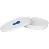 CorningWare French White 23-Ounce Oval Dish