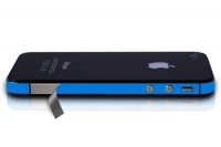 AT&T iPhone 4 Vinyl Antenna Wrap, Blue