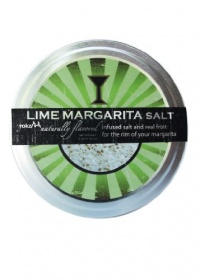 Rokz Design Group Infused Margarita Salt, Lime, 4 Ounce