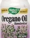 Nature's Way Oregano Oil Standardized -- 60 Vegetarian Capsules