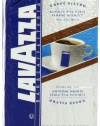 Lavazza Gran Filtro Dark Roast Ground Coffee, 8-Ounce Bags (Pack of 5)