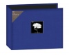 Pioneer 12-Inch by 12-Inch Fabric 3-Ring Binder Album with Window, Blue