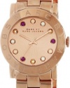 Marc by Marc Jacobs Amy Dexter Quartz Rose Gold Dial Women's Watch - MBM3216