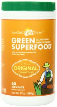 Amazing Grass Green SuperFood, 17-Ounce Tub