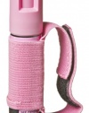 SABRE RED Police Strength Pepper Spray - Runner Model with Pink Hand Strap & 35 shots, 5Xs more than competition for max protection!